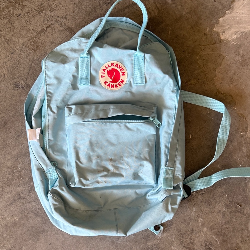 Fjallraven Kanken Sky Blue Backpack